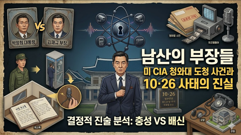 남산의 부장들│미 CIA 청와대 도청 사건과 10·26 사태의 진실