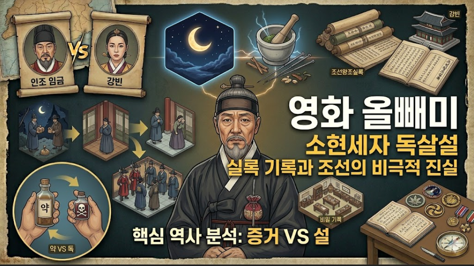 영화 올빼미│소현세자 독살설 실록 기록과 조선의 비극적 진실