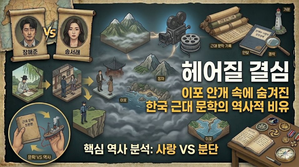 헤어질 결심│이포 안개 속에 숨겨진 한국 근대 문학의 역사적 비유